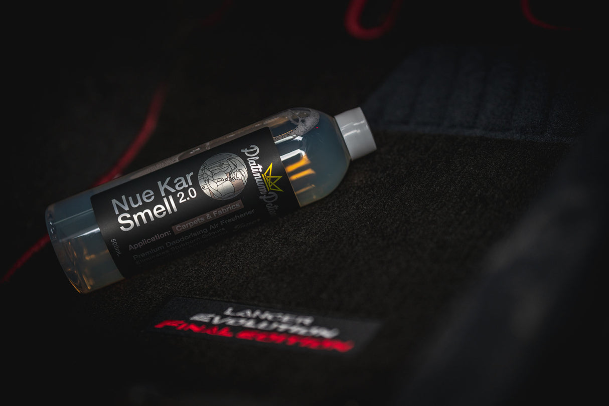 Shop Platinum Potions Nue Kar Smell 2.0 in Australia. Premium deodorising air freshener with authentic new car scent & long-lasting freshness for interiors. Now available at MD Car Care. Fast Australia wide shipping.