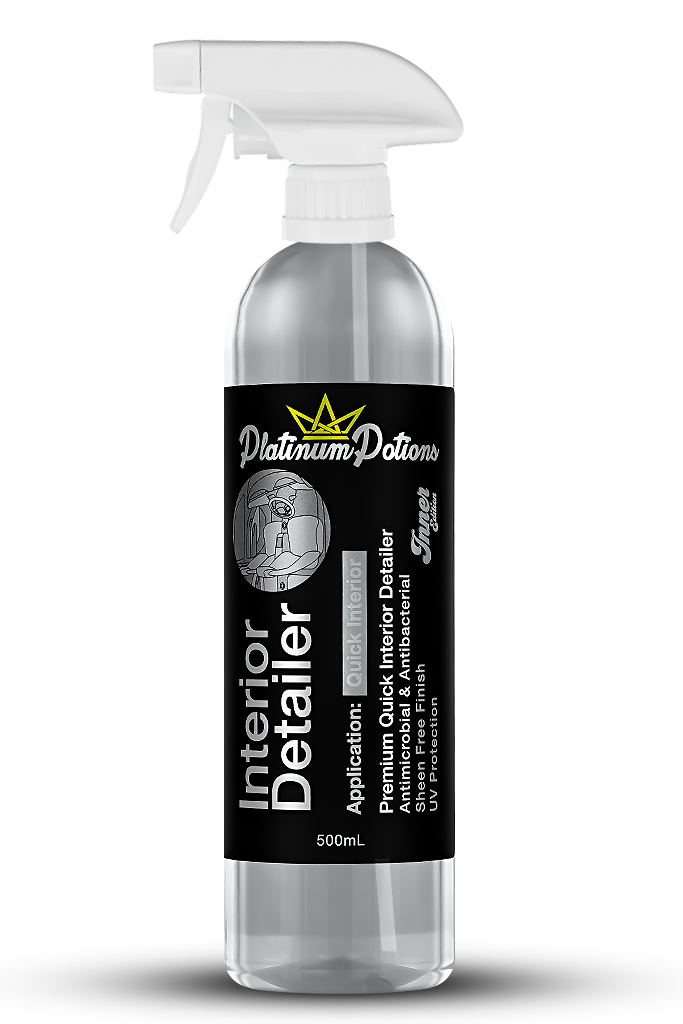 Buy Platinum Potions Plastic Cleaner & Interior Detailer in Australia. Clean, protect & refresh car plastics, vinyls & leathers with a streak-free finish. Now available at MD Car Care. Fast Australia wide shipping.