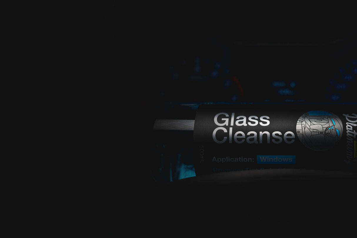 Shop Platinum Potions Glass Cleaner in Australia. Achieve a crystal-clear, streak-free finish on glass, screens & visors. Ammonia-free, pH-neutral & tint-safe.