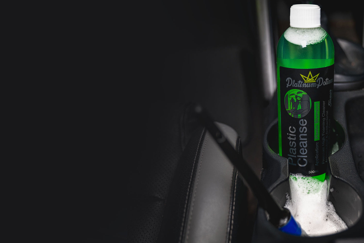 Buy Platinum Potions Plastic Cleanse in Australia. Deep clean interior plastics with a pH-neutral, anti-bacterial formula for a crisp, streak-free OEM+ finish.Now available at MD Car Care. Fast Australia wide shipping.
