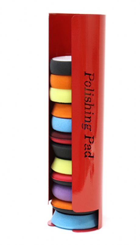 Buy Wall-Mounted Polishing Pad Holder in Australia. Keep pads organised, clean, and easy to access. Fits 3”, 5” & 6” pads. Ideal for pro & home detailers. Now available at MD Car Care. Fast Australia wide shipping.