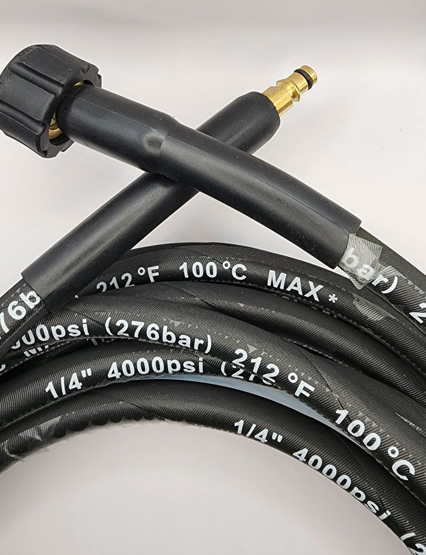 Buy 10m Karcher Pressure Washer Hose in Australia. 4000 PSI heavy-duty metal braided hose with M22 14mm fitting. Suits Karcher K2–K7 models. Durable & flexible. Now available at MD Car Care. Fast Australia wide shipping.