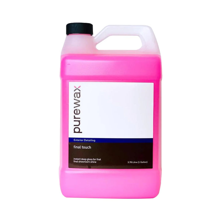Achieve instant showroom shine with Pure Wax 3D Final Touch. Streak-free, hydrophobic, and safe for all exterior surfaces. Fast shipping Australia wide.