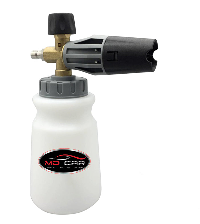 QC Snow Foam Cannon 1L White | Car Wash Foam Lance
