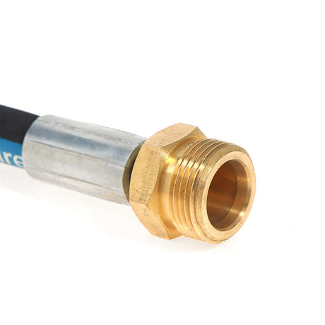 Buy Ryobi to M22 Pressure Washer Adapter– durable brass fitting, 4000 PSI rated. Connect hoses, foam cannons & accessories easily. Fast Australia wide shipping.