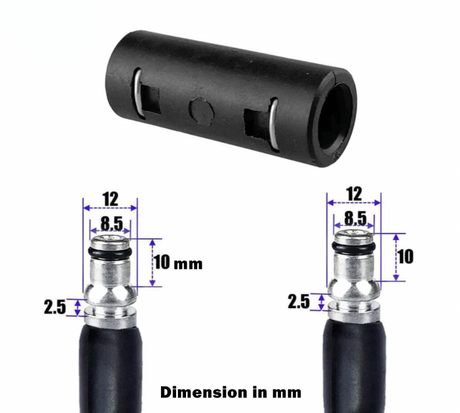 Buy Ryobi Hose Joiner in Australia – connect two Ryobi pressure washer hoses easily. Durable, leak-free fitting for extended reach and high performance. Now available at MD Car Care. Fast Australia wide shipping.