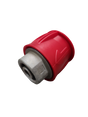 Buy Ryobi to M22 Adapter in Australia – metal click-in fitting for Ozito hoses. Ideal for short gun conversions & foam cannons. 3600 PSI rated, red finish. Now available at MD Car Care. Fast Australia wide shipping.