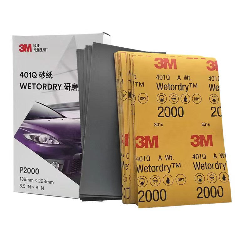 3M Wet & Dry Sandpaper – 1500 & 2000 Grit. Now available at MD Car Care. Fast Australia wide shipping.