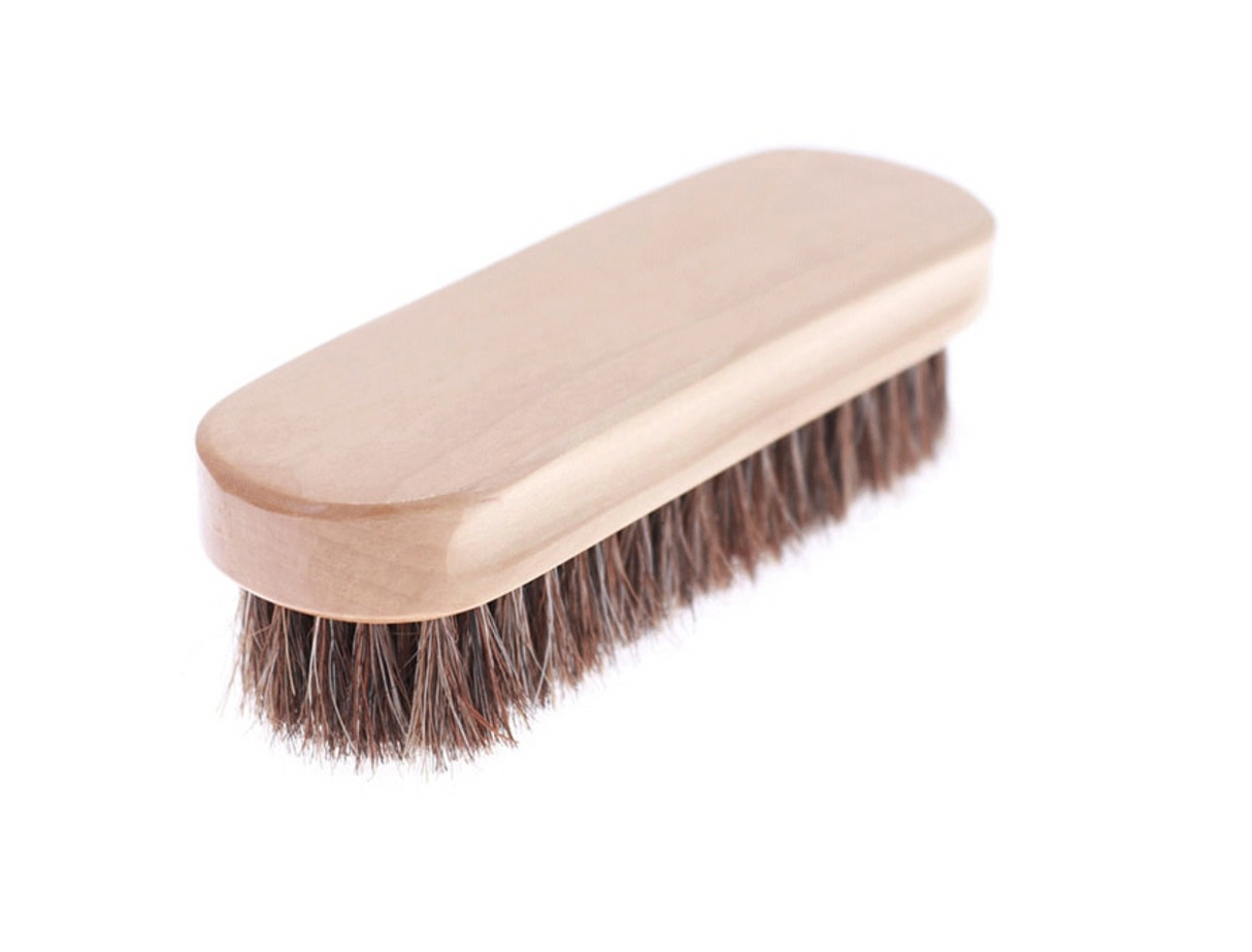 Horsehair Leather Cleaning Brush