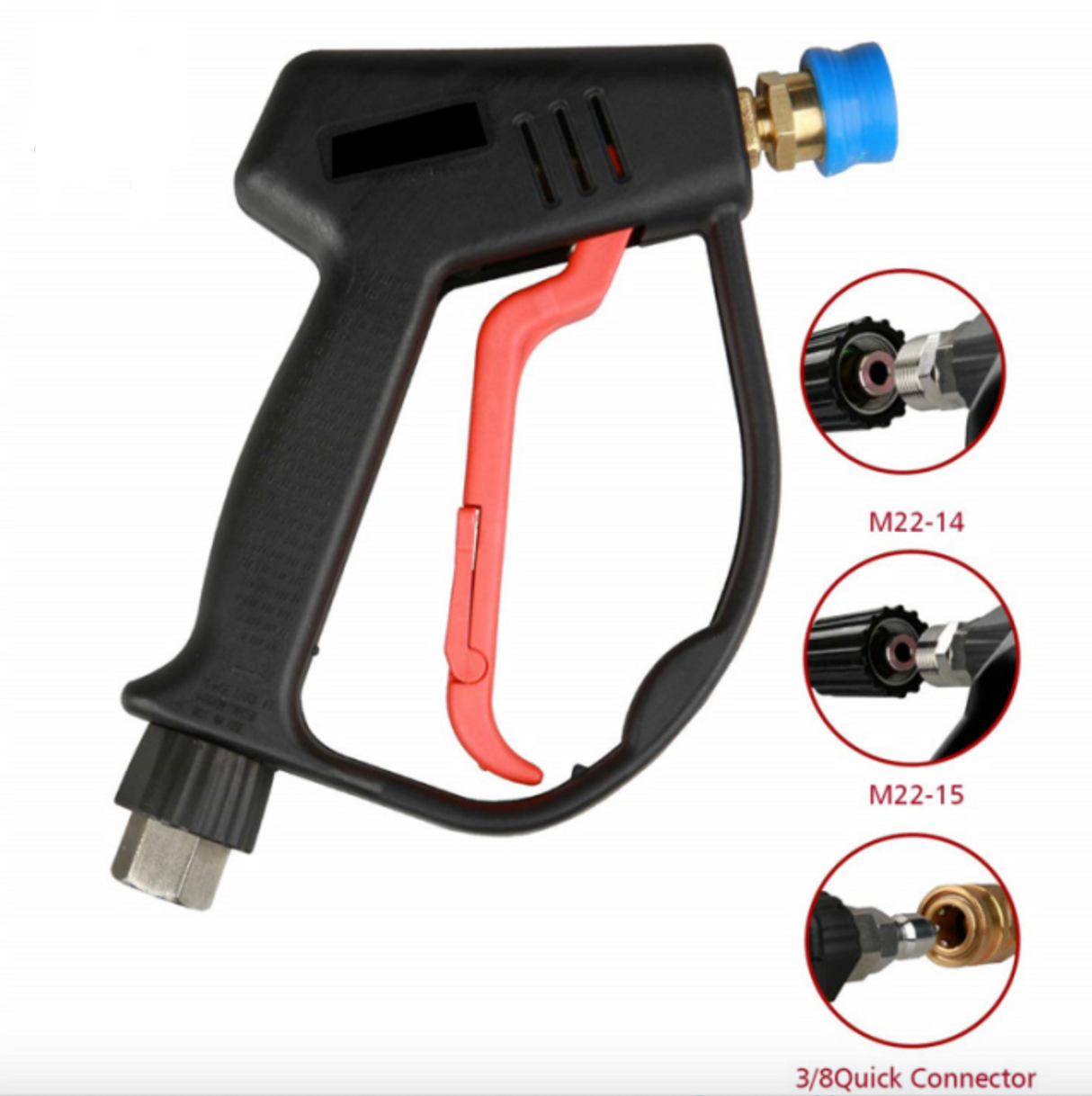 Gerni / Stihl Click-in Short Pressure Washer Gun With Swivel Quick Release