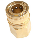1/4" Quick Connect Female - 1/4" Female
