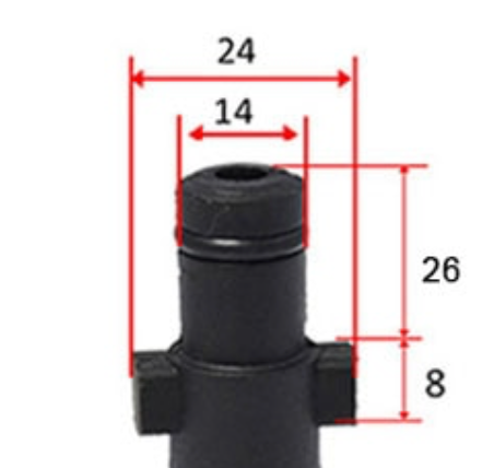 Gerni Adapter G1/4" 12.5/13mm Female Thread - Brass