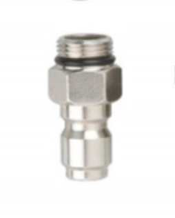 3/8" Male / 16.2mm thread - 3/8" Quick Connect Male For Gun Inlet