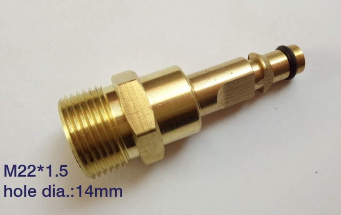 Convert Karcher Fitting to M22
