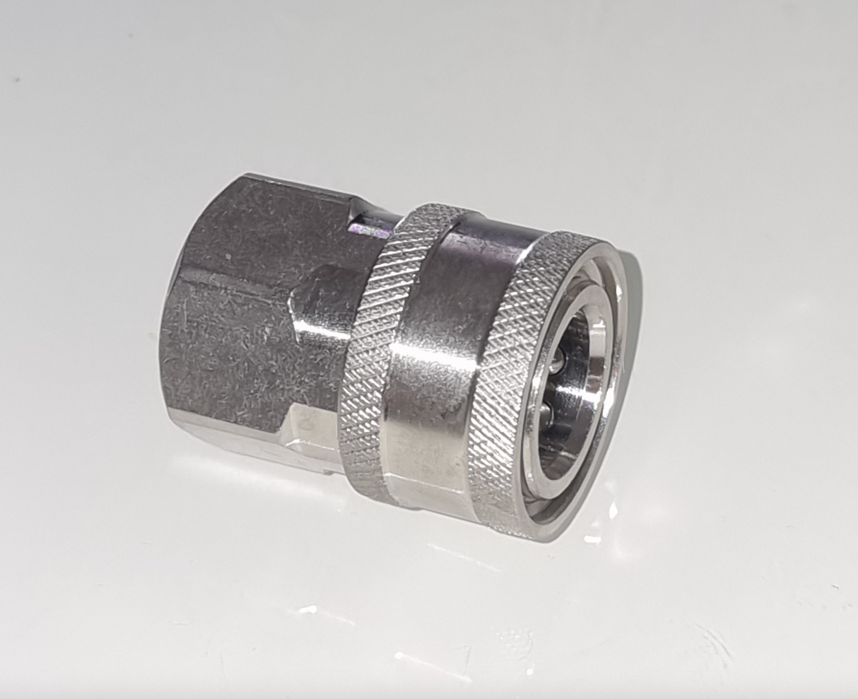 G3/8" Female to 3/8" QC Female Stainless Steal