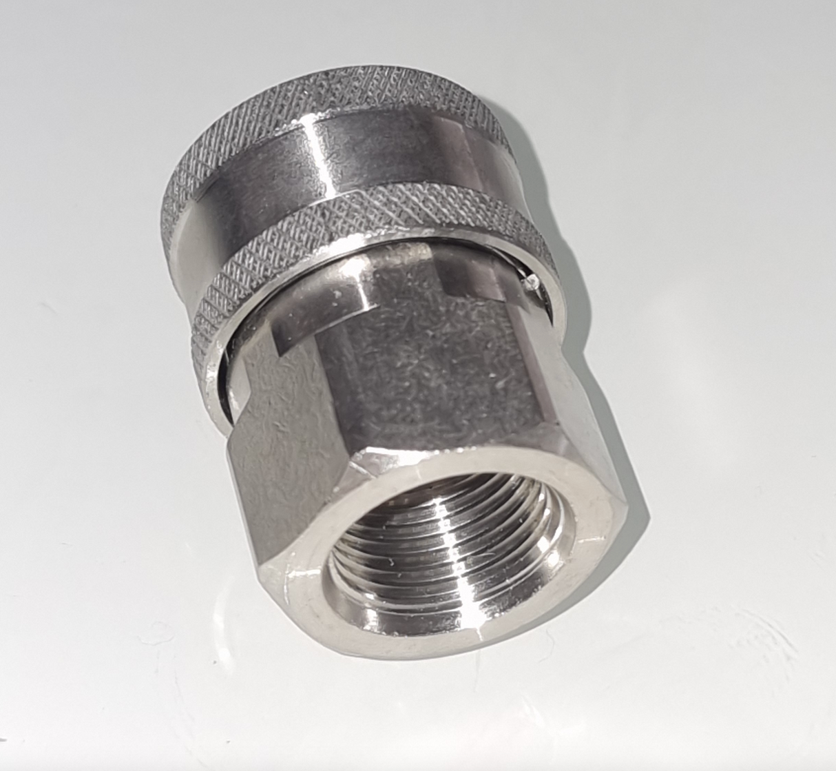 G3/8" Female to 3/8" QC Female Stainless Steal