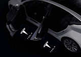 Led Door Laser Tesla LOGO Projection Lamp