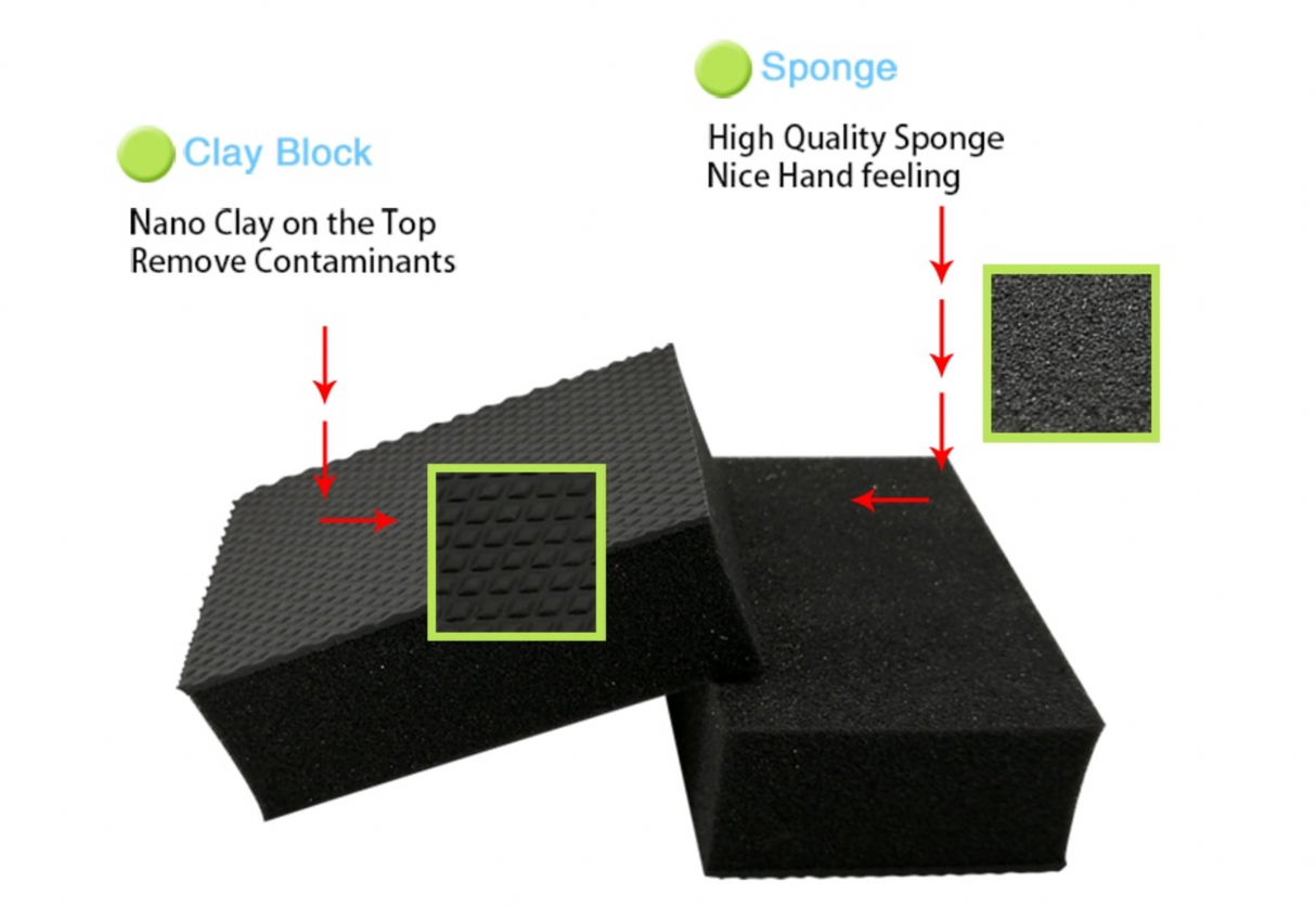 MD Sponge Clay Block Medium