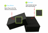 MD Sponge Clay Block Medium
