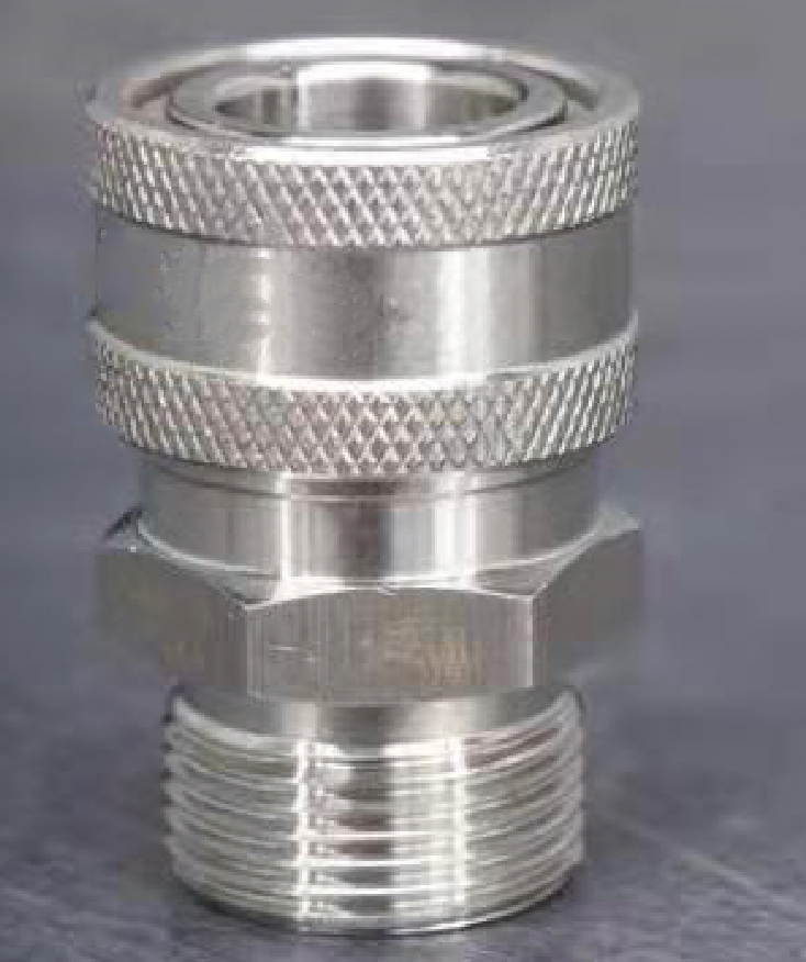Male M22 to Female 3/8 QC Adapter (14mm) SS