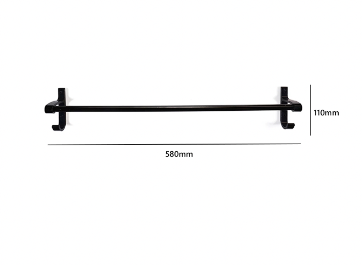 Spray Bottle / Towel holder Aluminum Alloy Bar Wall Mount