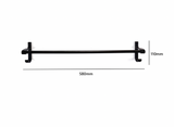 Spray Bottle / Towel holder Aluminum Alloy Bar Wall Mount