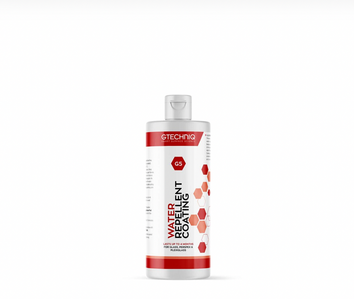 Gtechniq G5 Water Repellent Coating For Glass And Perspex