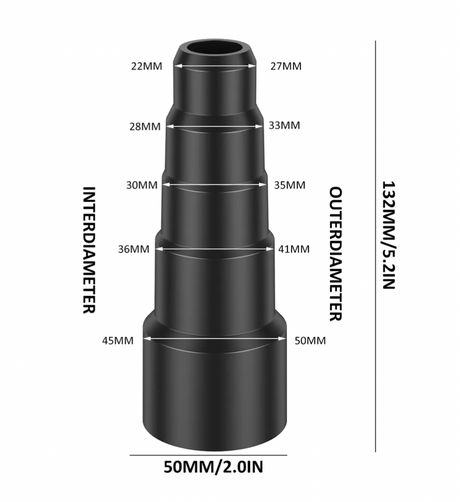 Vacuum Cleaner Hose Nozzle Adapter
