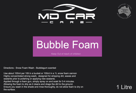 MD Car Care Bubble Foam Snow Foam