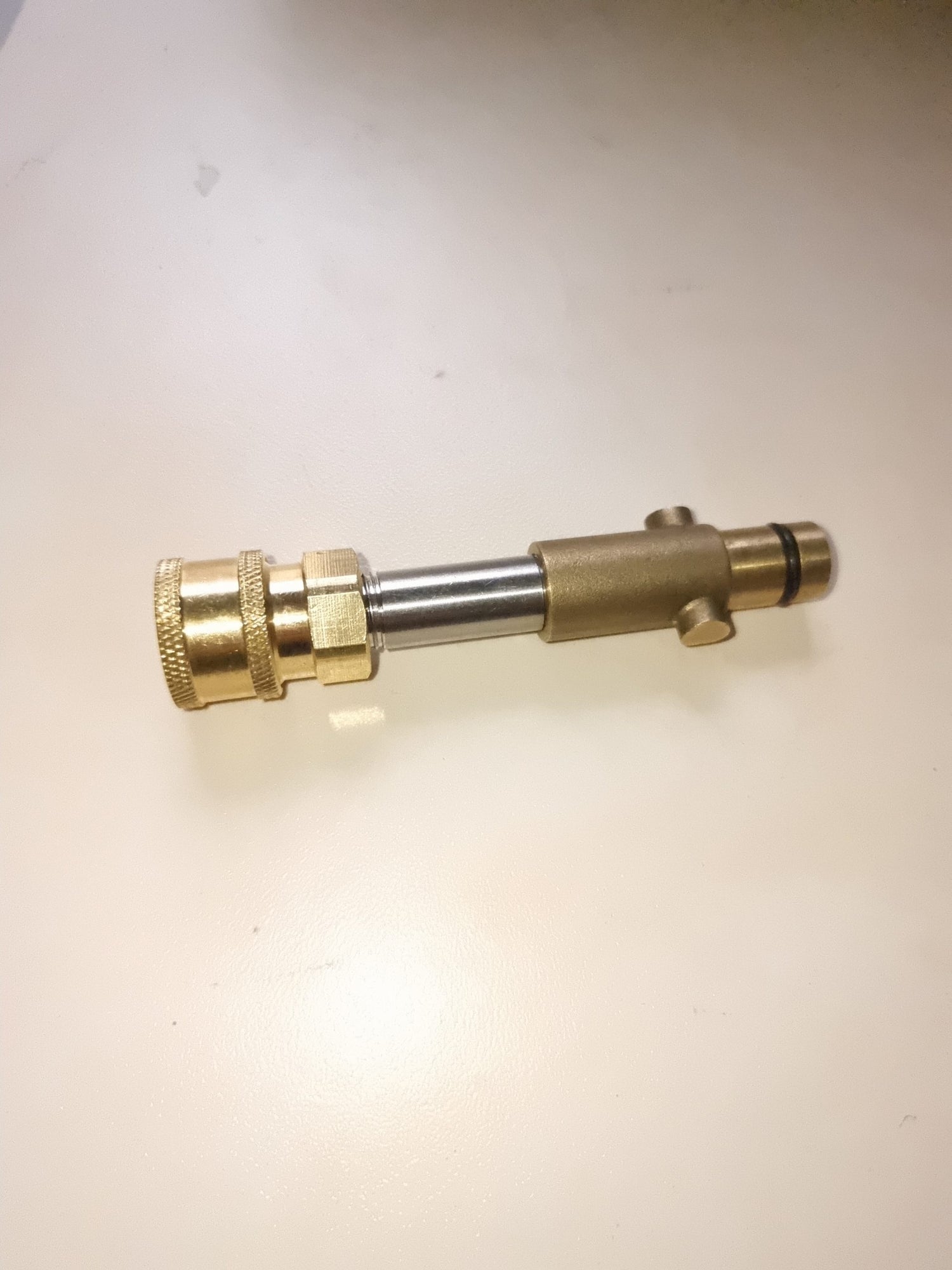 Shop Gerni to 1/4" Quick Connect Adapter. Durable brass & stainless steel fitting for foam cannons, nozzles & cleaners. Now available at MD Car Care. Fast Australia wide shipping.