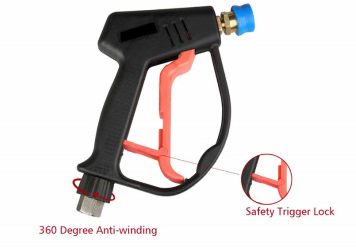 Short Pressure Washer Gun with Swivel