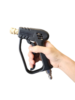 Short Pressure Washer Gun with Swivel, 4000 PSI Quick Release. Now available at MD Car Care. Fast Australia wide shipping. 