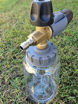 QC Snow Foam Cannon 1L Clear | Car Wash Foam Lance