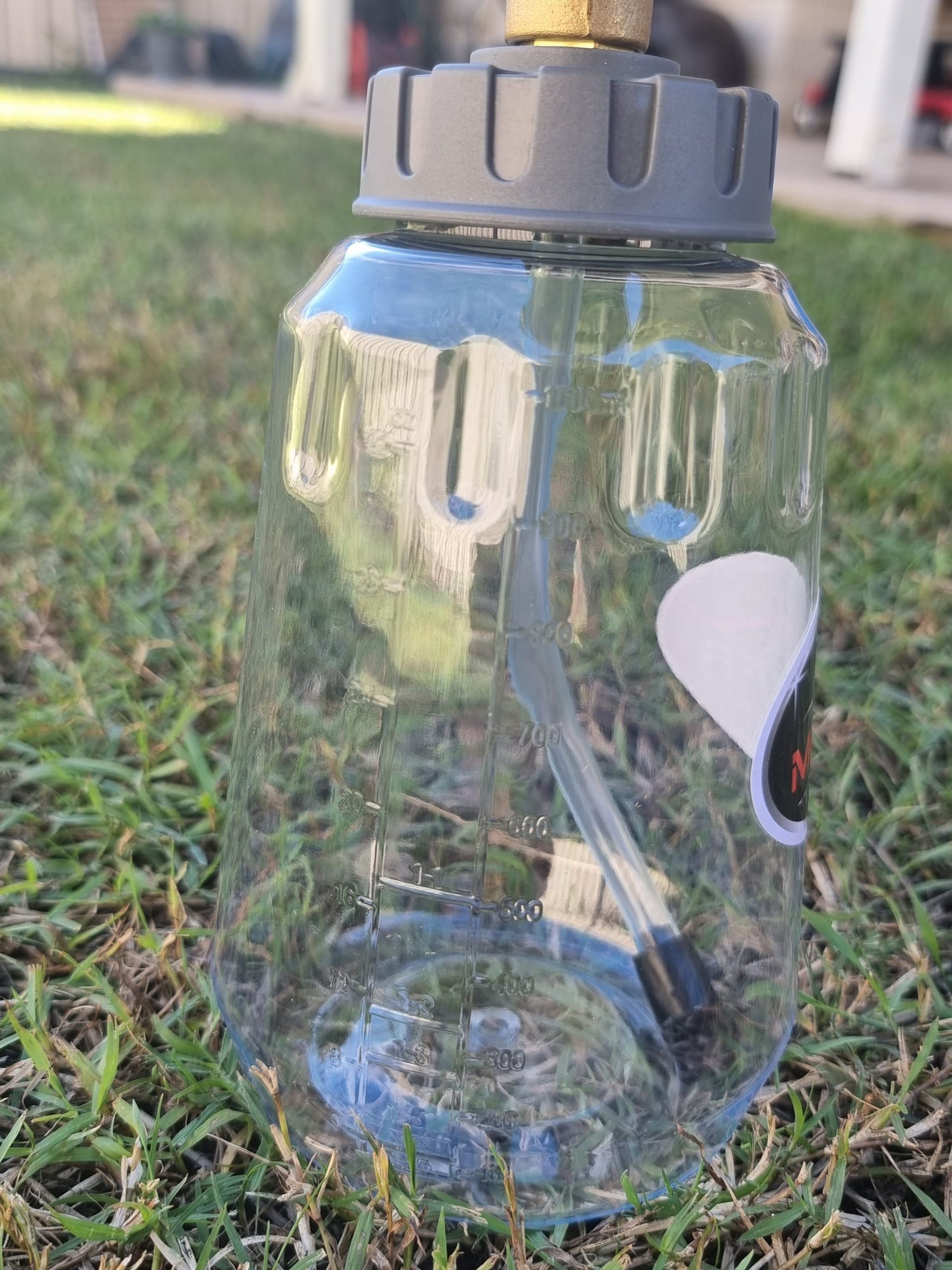 QC Snow Foam Cannon 1L Clear | Car Wash Foam Lance