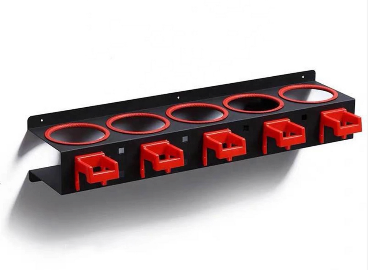 Spray Bottle Holder Rack | Wall Mounted Car Detailing Organiser | AU