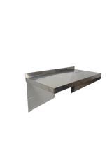Stainless Steel Wall Shelf 60CM | Garage & Product Display Rack | Australia
