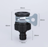 Tap to Garden Hose Connector | Universal 13–24mm Leak-Free Adapter