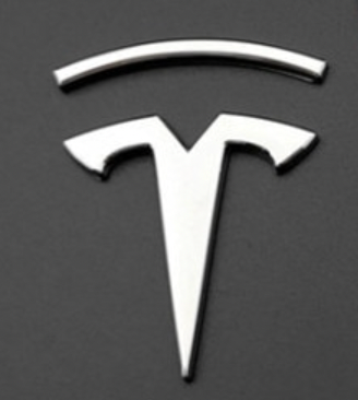 Tesla Model 3 Chrome Badge | Front or Rear Emblem Replacement | Australia