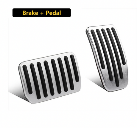 Tesla Model 3 & Y Aluminium Pedal Covers, Brake & Accelerator. Now available at MD Car Care. Fast Australia wide shipping.