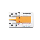 Tyre Tread Depth Gauge 0–20mm | Accurate Tyre Checker | Australia