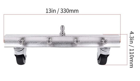 Underbody Car Wash Cleaner | Undercarriage Pressure Washer Tool | Australia