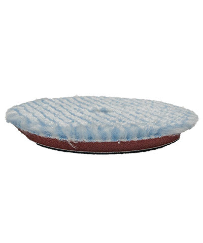 Purewax Microfibre Pad 5.5" Blue/White - Heavy Cut