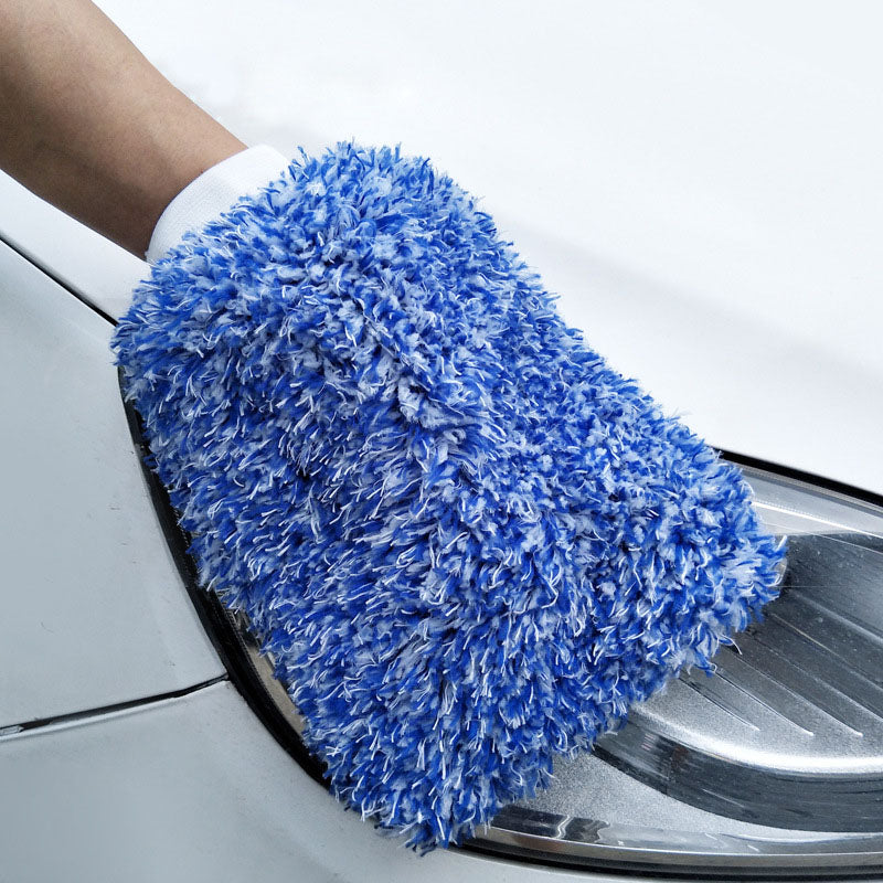 Plush Microfibre Car Wash Mitt | Scratch-Free Cleaning | Australia