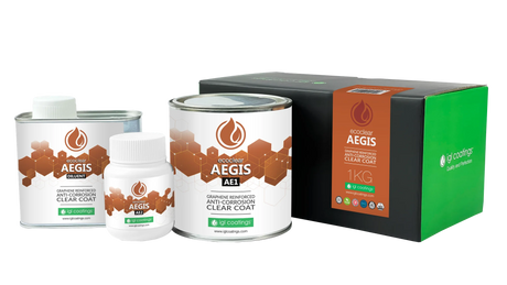Buy IGL Ecoclear Aegis, Advanced clear anti-rust coating with graphene nanotubes for steel, concrete & marine protection. Long-lasting & eco-safe. Now available at MD Car Care. Fast Australia wide shipping.