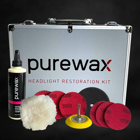 Purewax Headlight Restoration Kit