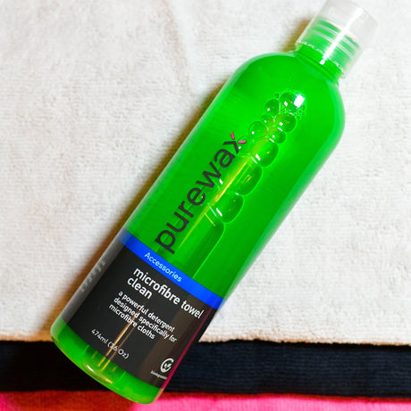 Purewax Microfibre towel clean 474ml