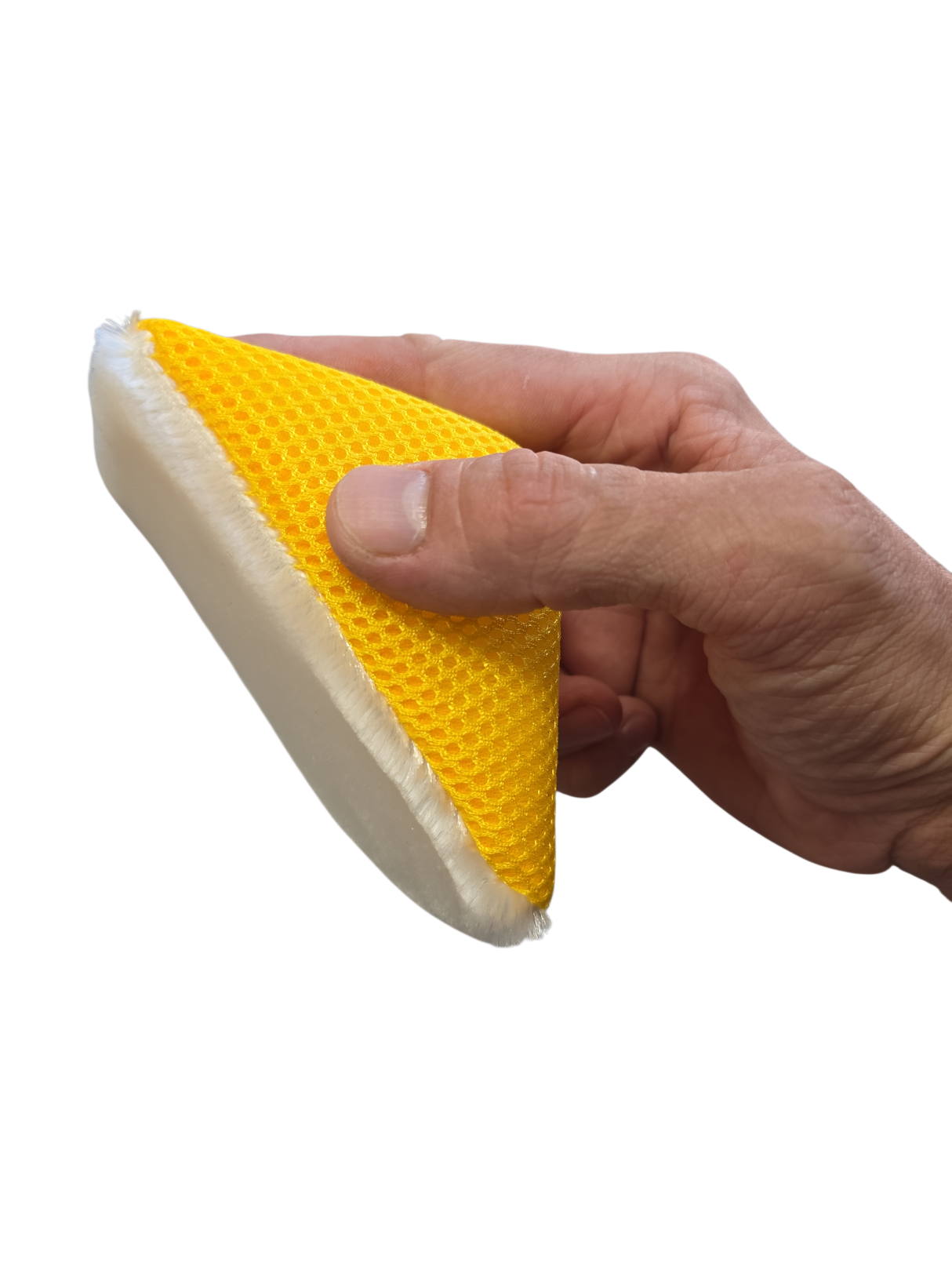 Interior Cleaning Triangle – Scratch-Free Scrubbing for Leather, Vinyl & Upholstery 2pk