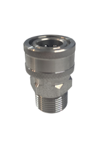 Male M22 to Female 3/8 QC Adapter (14mm) Stainless Steel