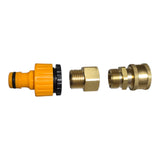 3/8" Female Quick Connect to Male Garden Hose Adapter