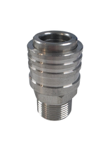 Male M22 to Female 3/8 QC Adapter (14mm) Stainless Steel
